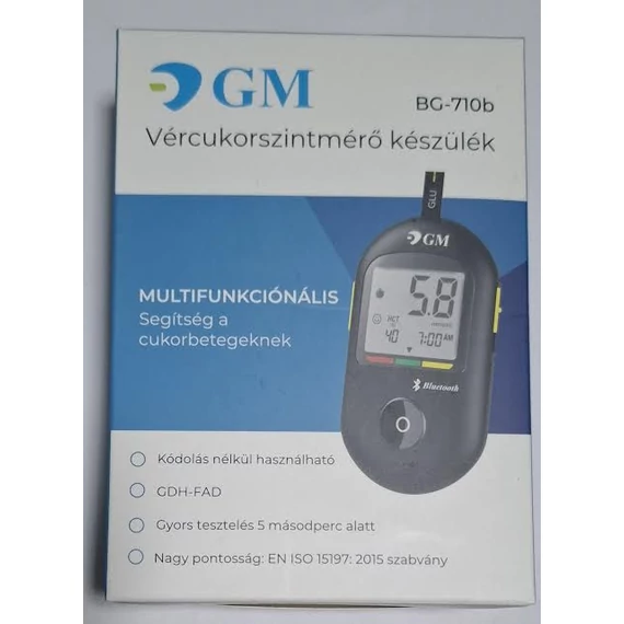 GM BG-710b Vércukormérő