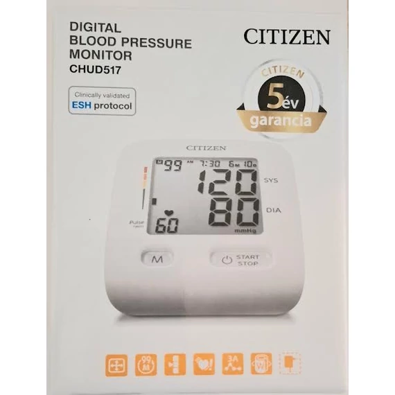 Citizen  CHUD517 Felakros Vérnyomásmérő