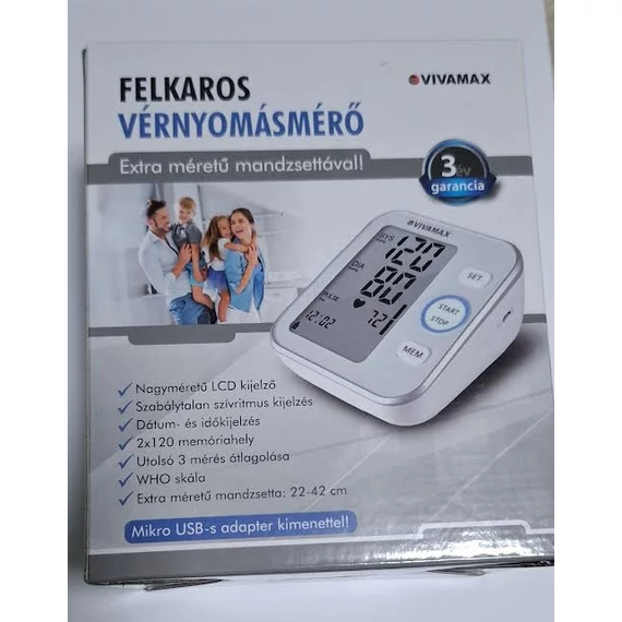 Vivamax GYV14 Felkaros Vérnyomásmérő