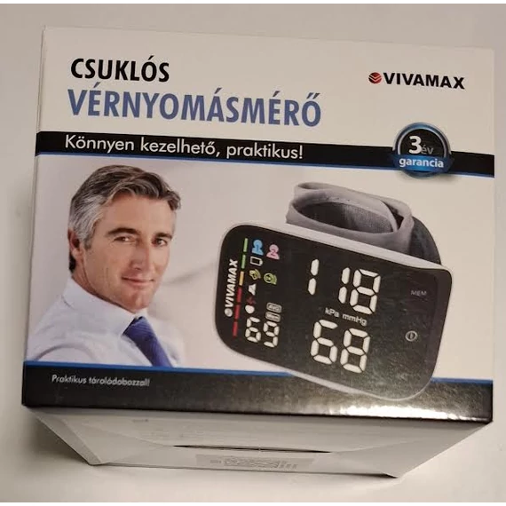 Vivamax GYV36 Csuklós vérnyomásmérő